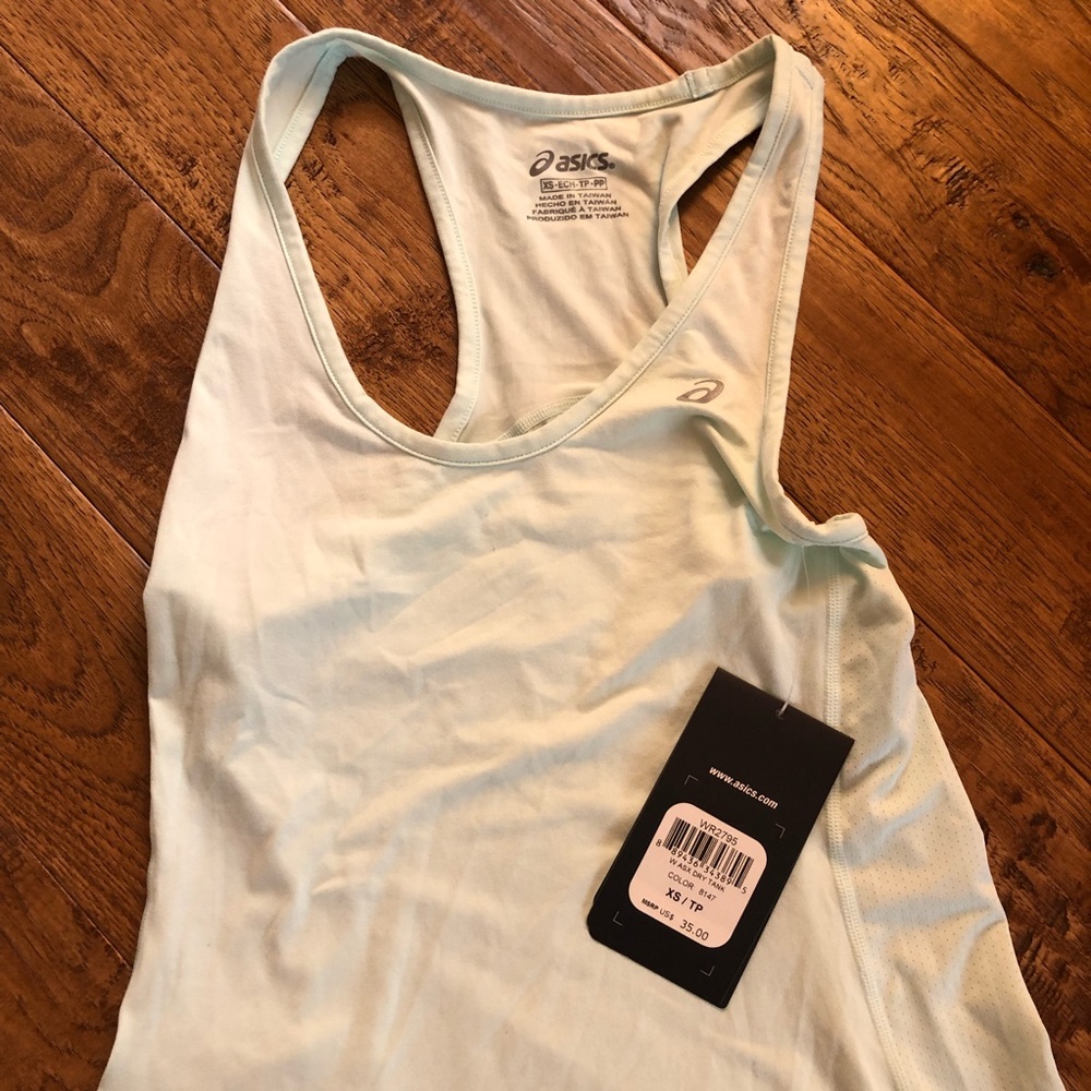 Two NWT ASICS Racerback Workout Tank Tops - Picture 2 of 3